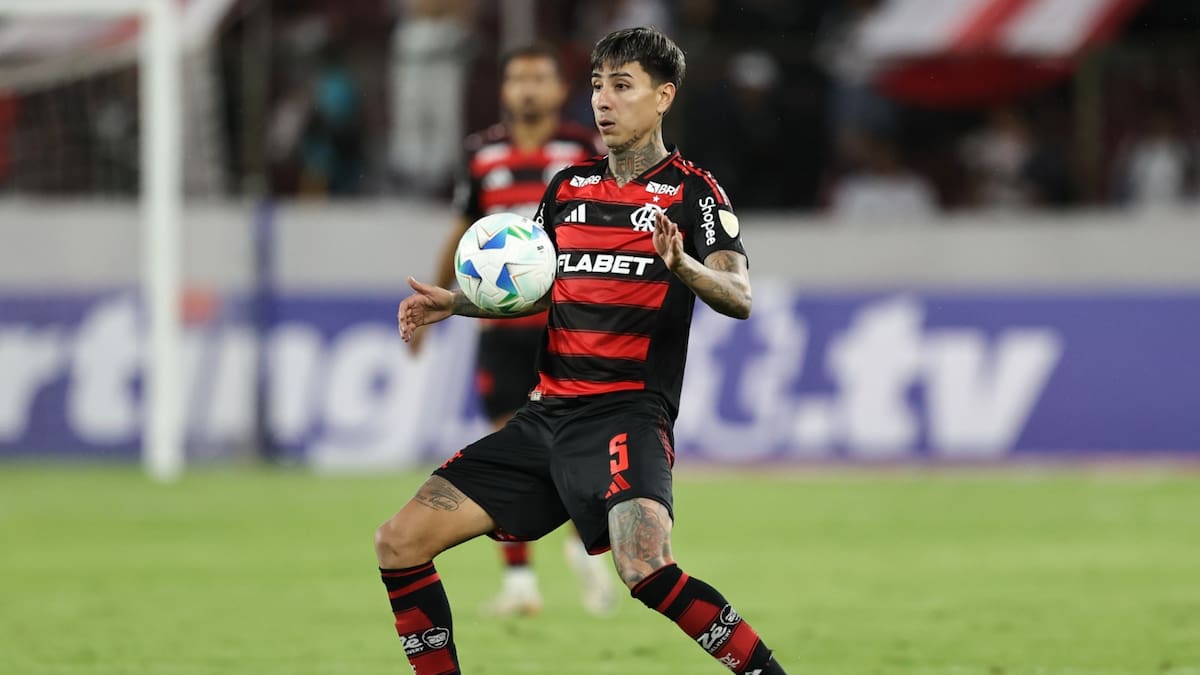 Erick Pulgar y el cántico que le dedican en Flamengo: “No es de las mejores”