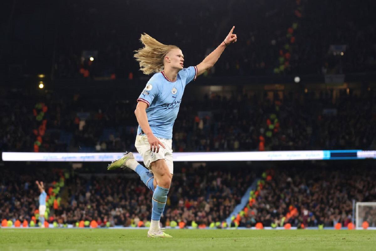 El delantero noruego suma 33 goles en la actual Premier League.