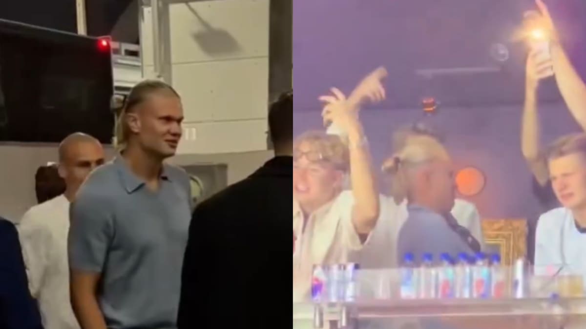 VIDEO | Erling Haaland se fue de fiesta tras ser eliminado del Mundial 2026 y sacó los pasos prohibidos en Miami