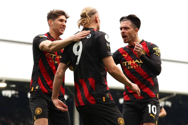Erling Haaland marcó su gol 34 en la presente Premier League.
