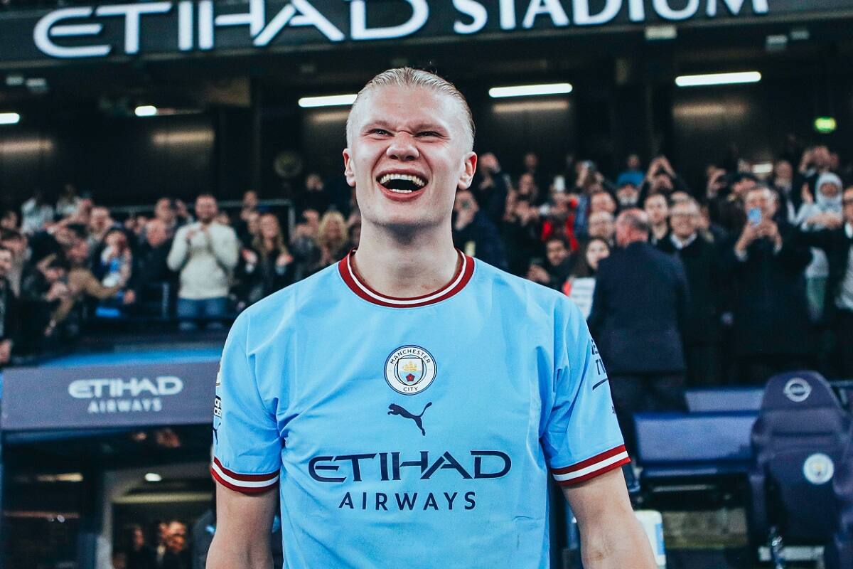 Erling Haaland logró récord histórico en la Premier League