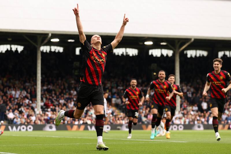 El delantero del Manchester City suma 35 goles en 27 partidos de Champions League.