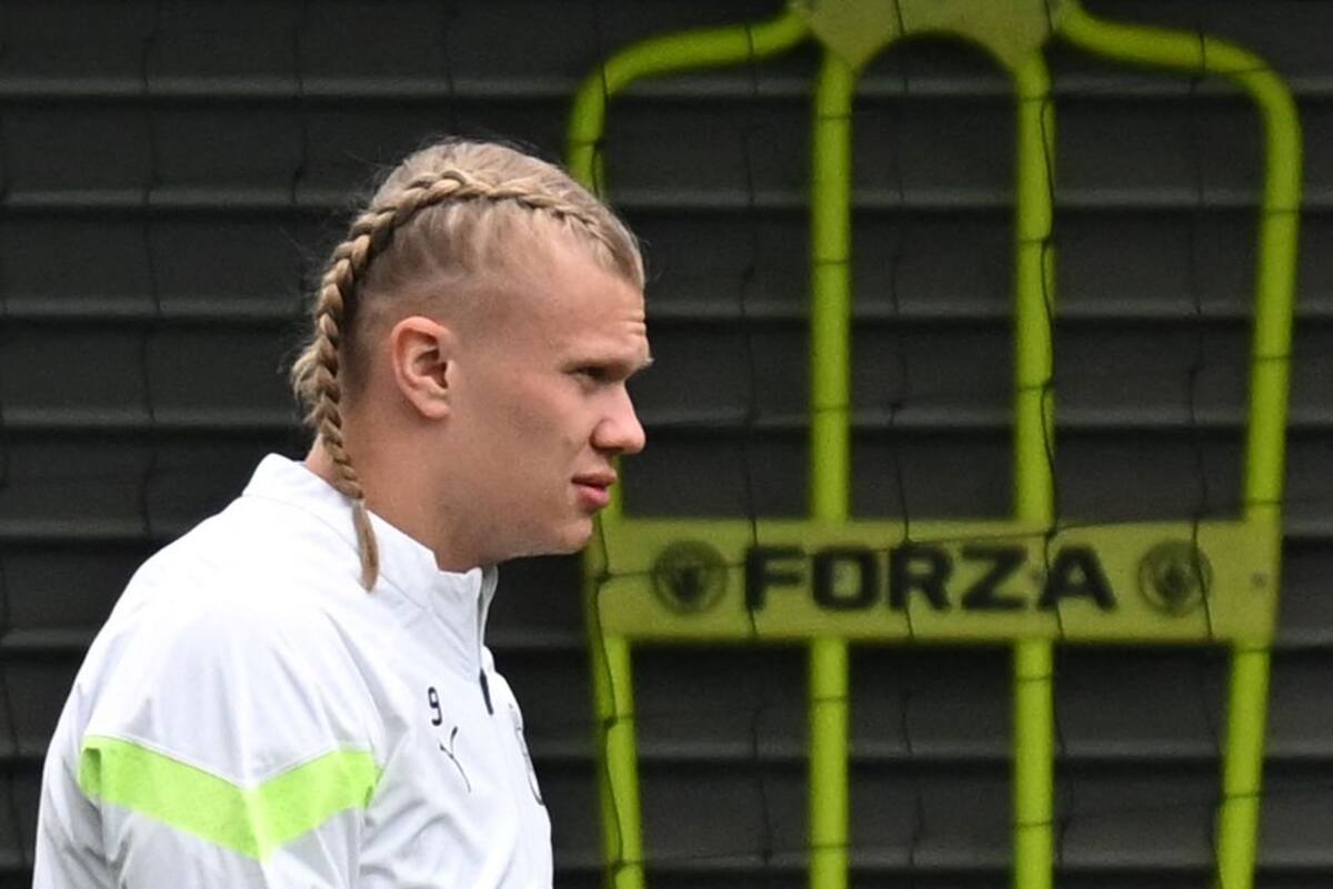 El nuevo look de Erling Haaland