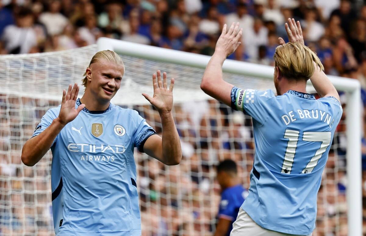 esta temporada buscará asociarse más en la creación del juego del Manchester City. (Foto: EFE)