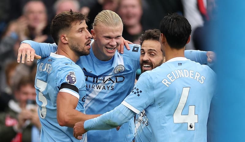 Viene de ganar el Derby de Manchester. EFE