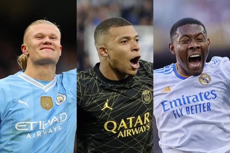 son parte de los futbolistas que más ganan en el Viejo Continente.