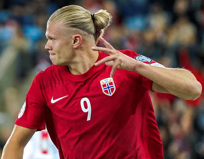 Erling Haaland, Selección de Noruega