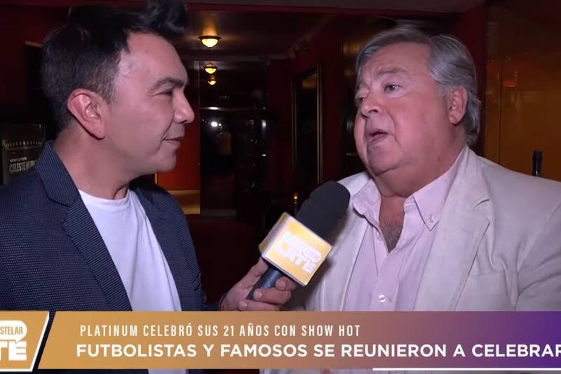 El comediante fue consultado por Luis Sandoval respecto al escándalo entre María José Quiroz, Toto Acuña y Belén Mora.
