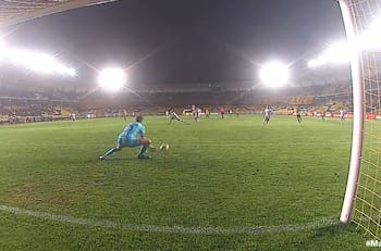 VIDEO | El grosero error del portero de Unión Española en la apertura de la cuenta de Coquimbo Unido