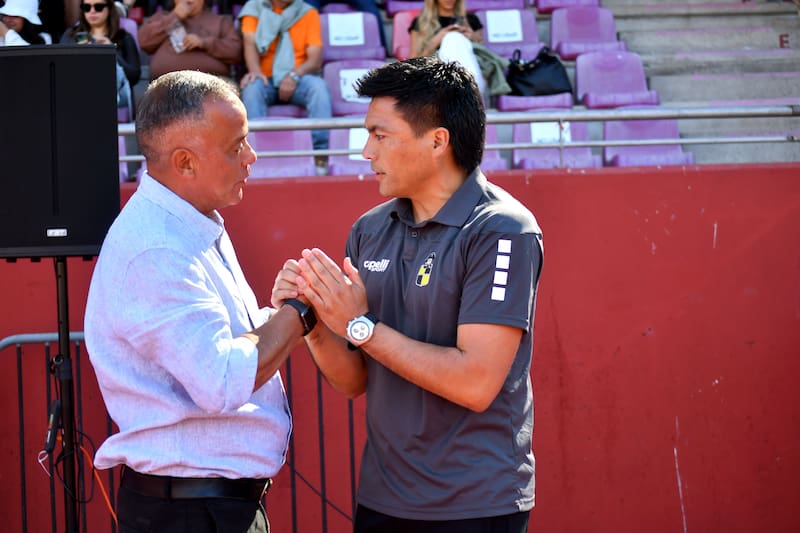 El DT al mando de Deportes La Serena este 2025. Foto: Agencia Aton.