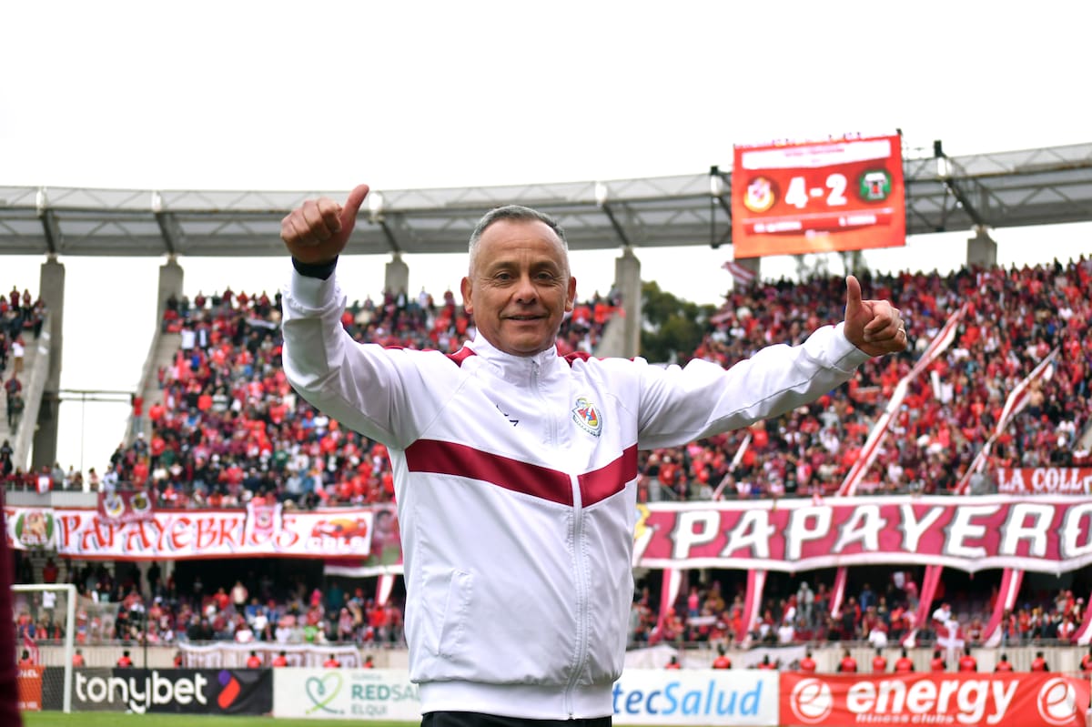 El DT en Deportes La Serena.