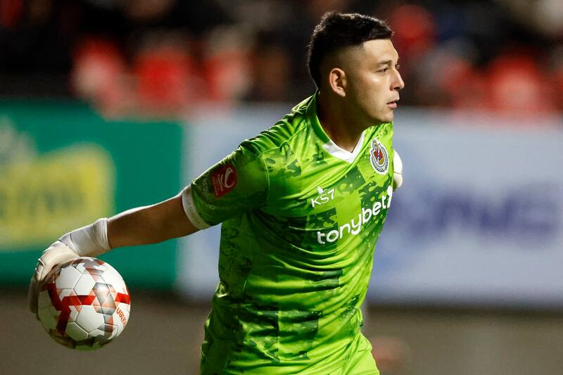 Eryin Sanhuenza disputó el partido mientras su hija estaba hospitalizada. Foto: Agencia Aton