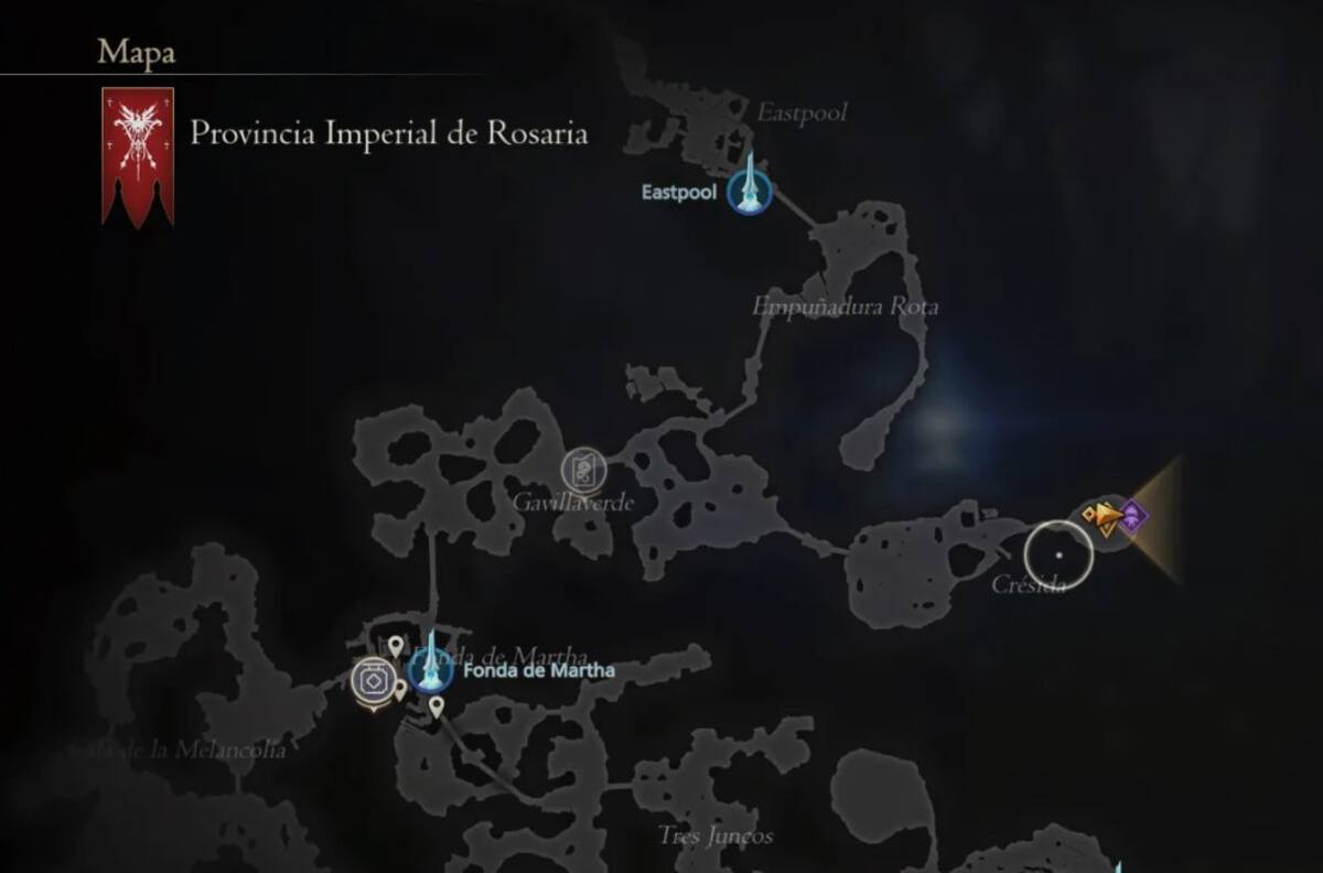 Ubicación Atlas. Créditos: Square Enix.