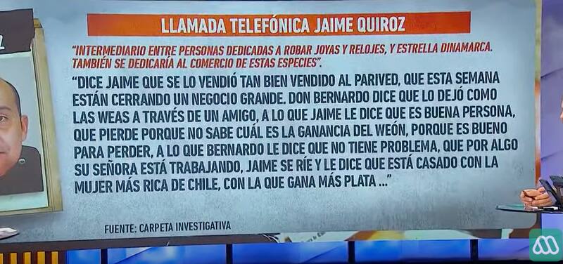 Escucha telefónica de Tonka Tomicic. Créditos: Mega