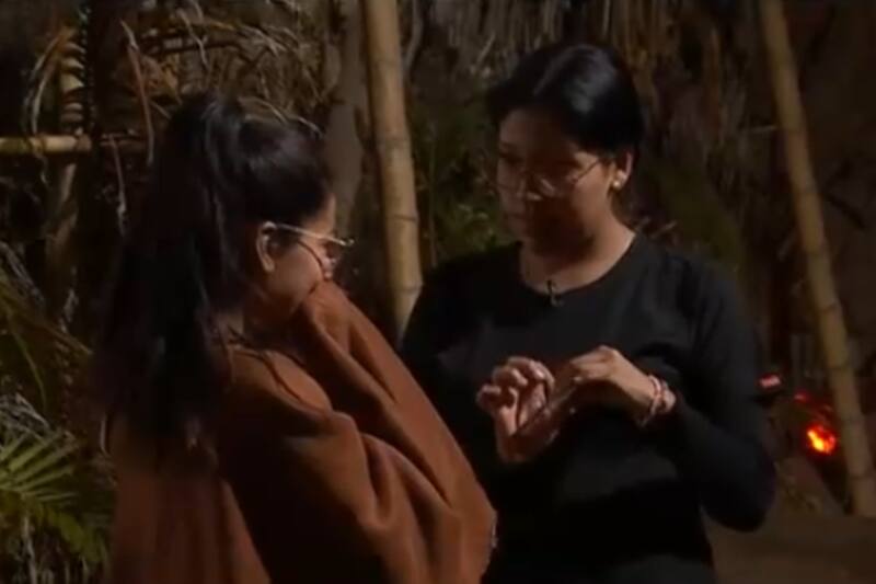 y su test de embarazo.