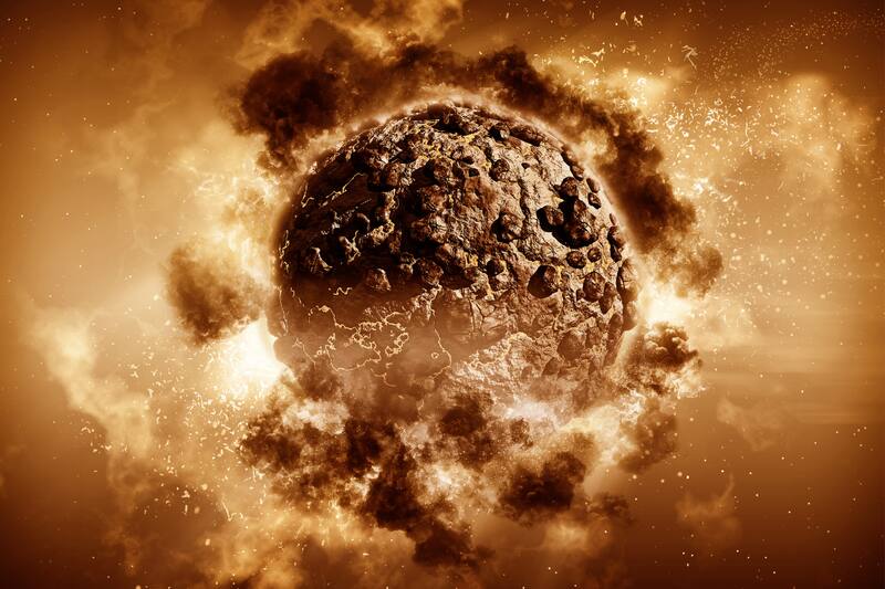 El exoplaneta está siendo desintegrado rápidamente.