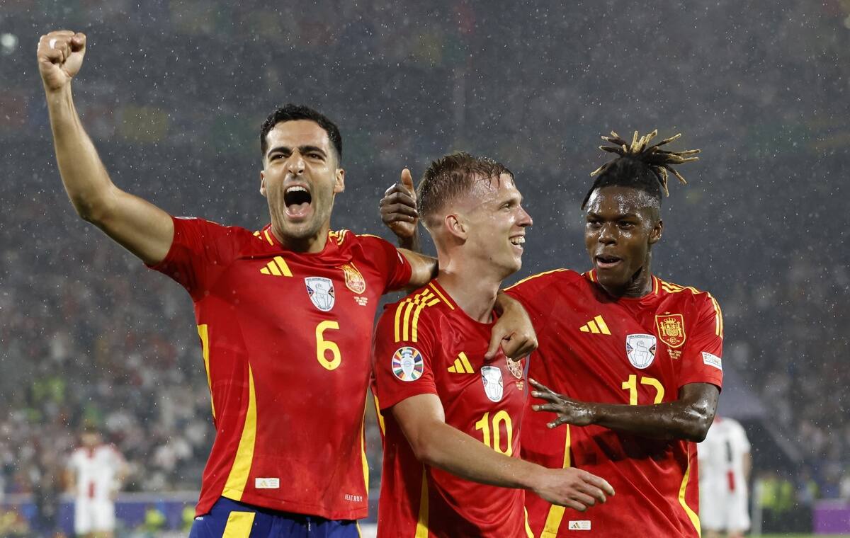 España viene de dejar en el camino a Georgia por los octavos de final.