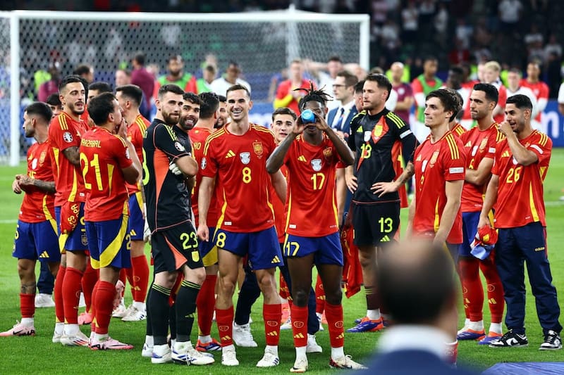España, campeón de la Eurocopa 2024. Foto: EFE.
