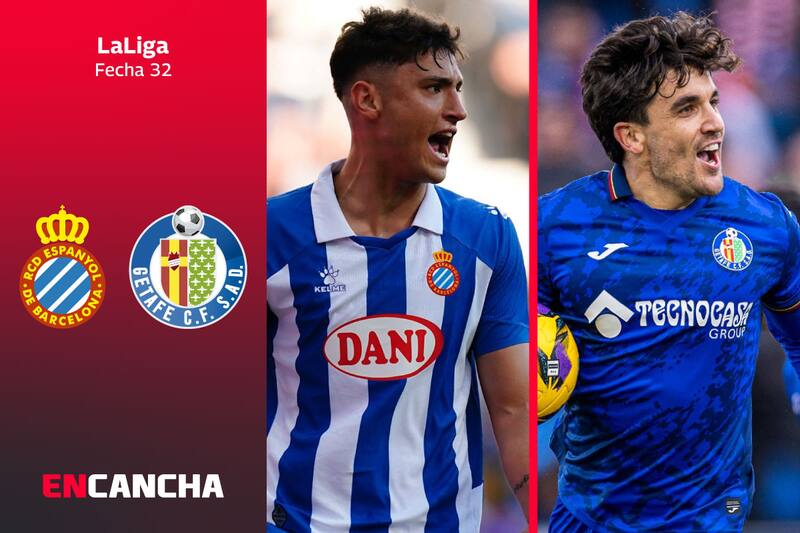 por la fecha 32 de LaLiga. Foto: RRSS de Espanyol y Getafe.