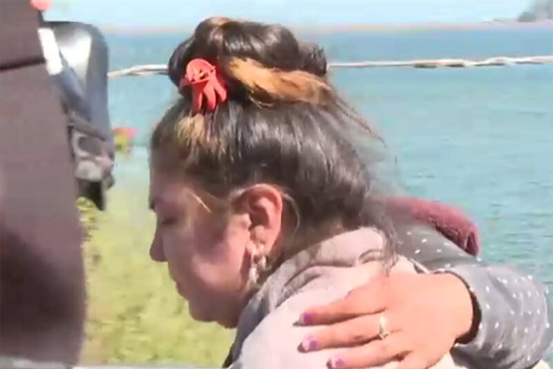 La búsqueda duró seis días. Créditos: Captura T13.