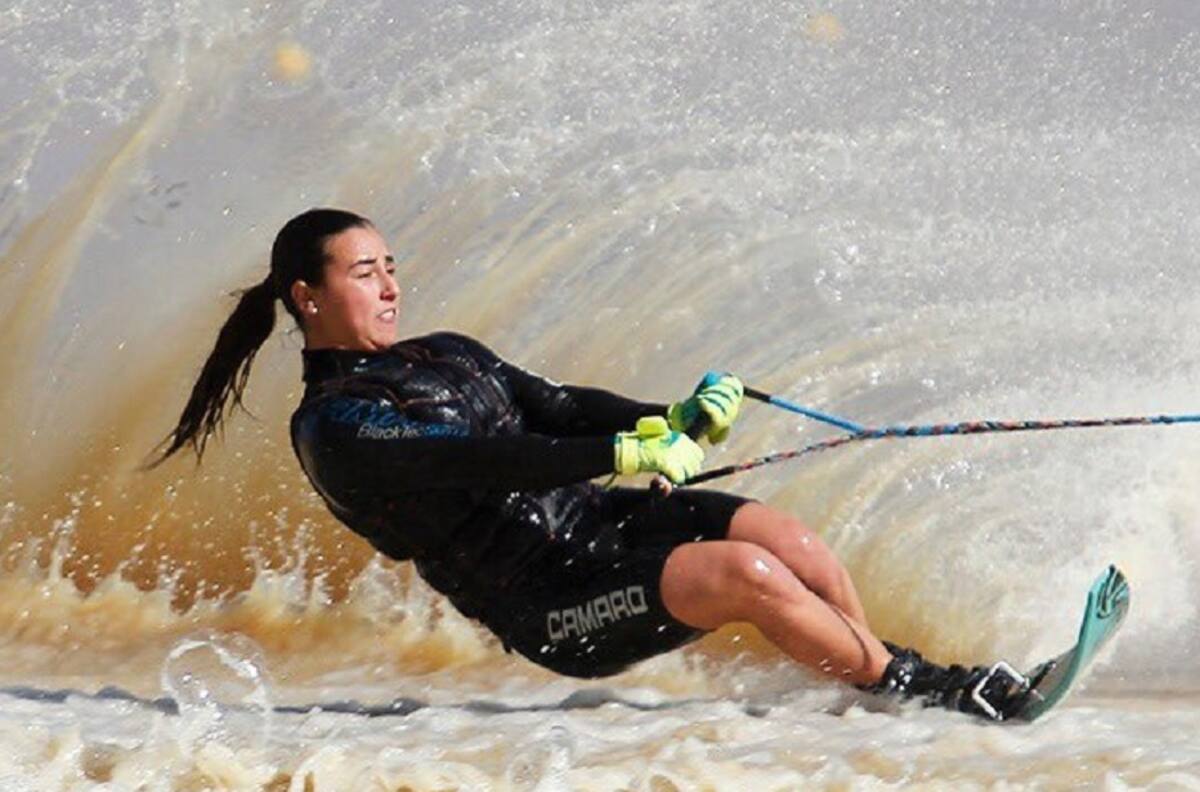 Valentina González se proclamó campeona mundial de salto en esquí náutico