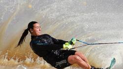 Valentina González se proclamó campeona mundial de salto en esquí náutico