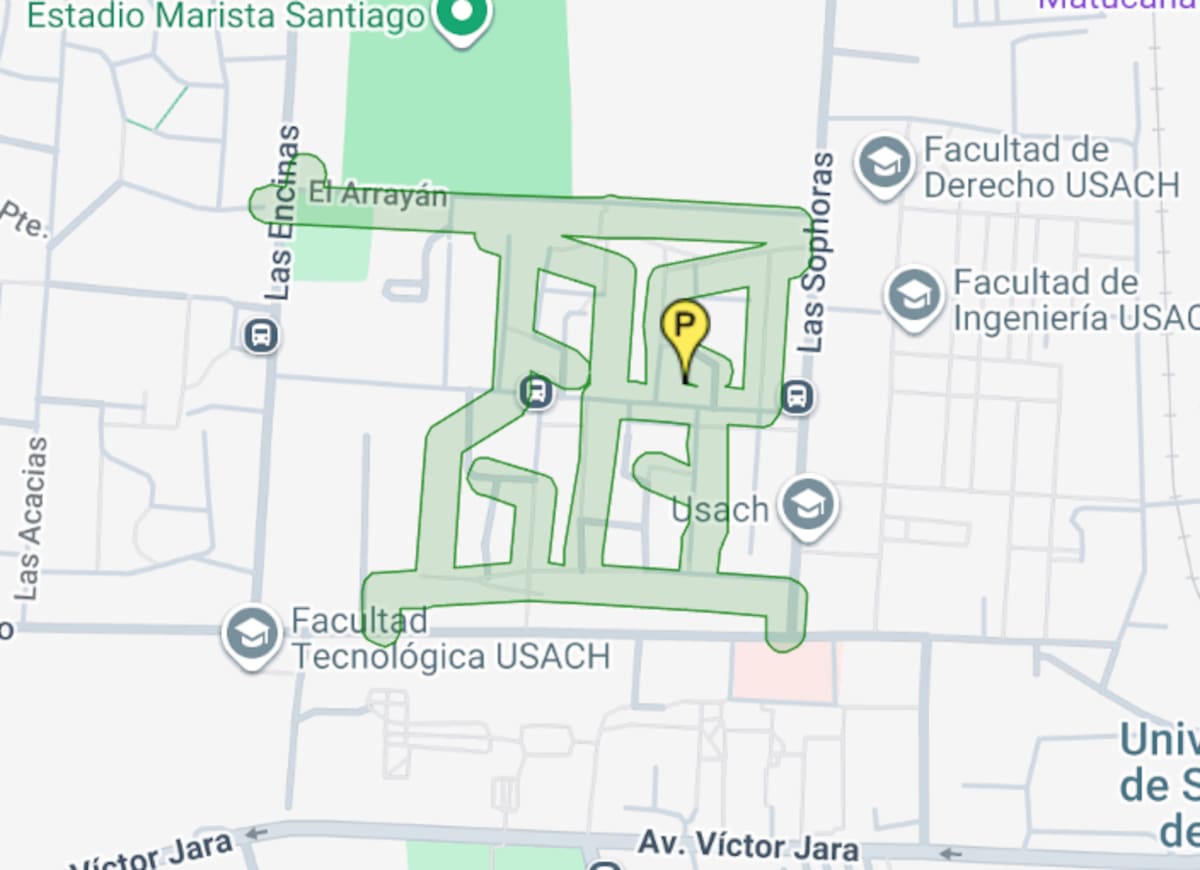 El corte de agua durará 8 horas en esta zona. Foto: Aguas Andinas.