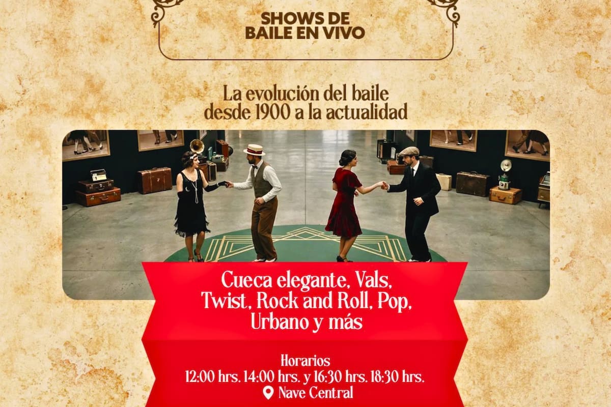 Contará con diversas actividades, entre las que destaca el show de baile, que se hará en 4 horarios distintos. Foto: Arauco Estación.