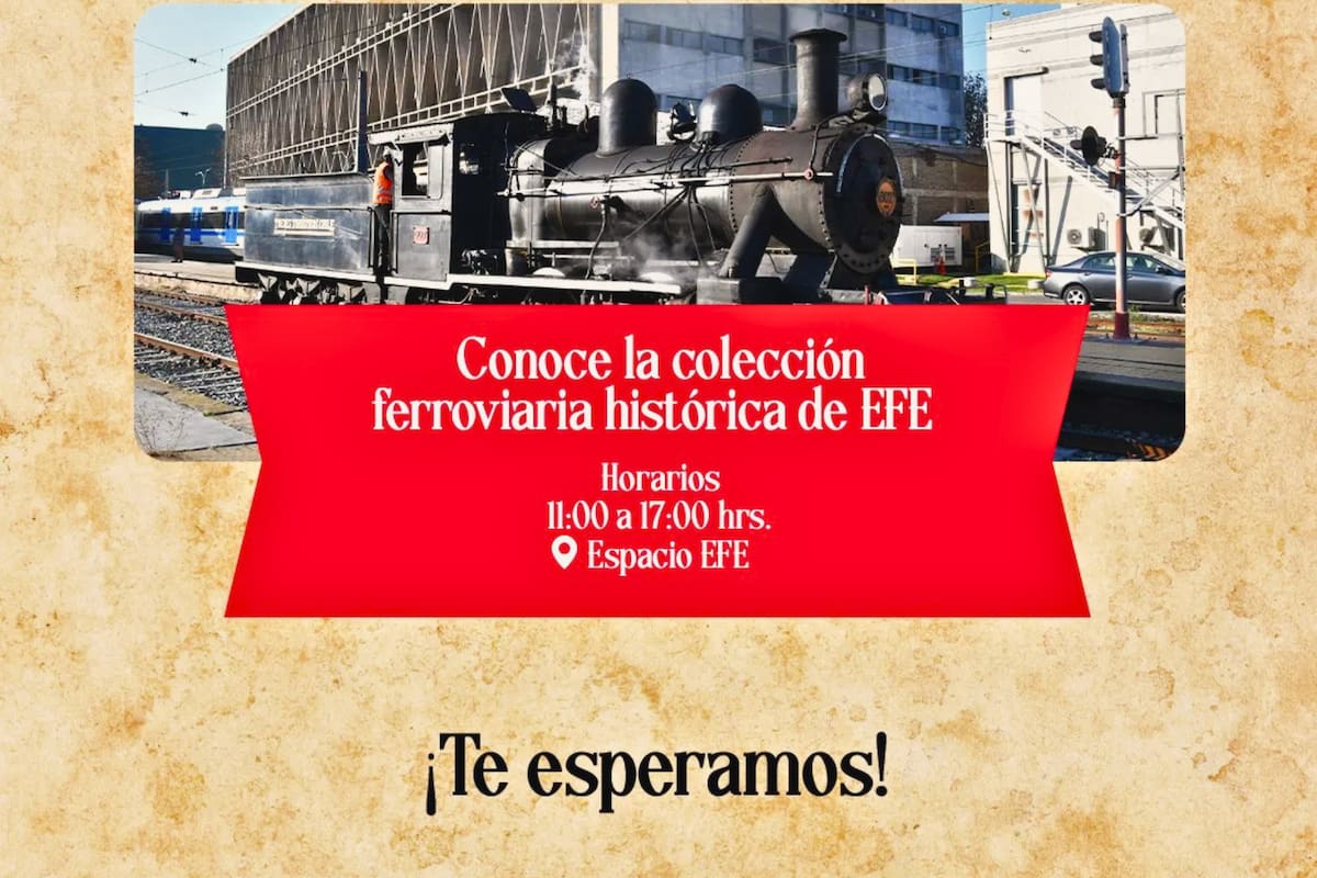 La atracción invita a realizar un recorrido por la historia con ferrocarriles antiguos. Imagen: Arauco Estación.