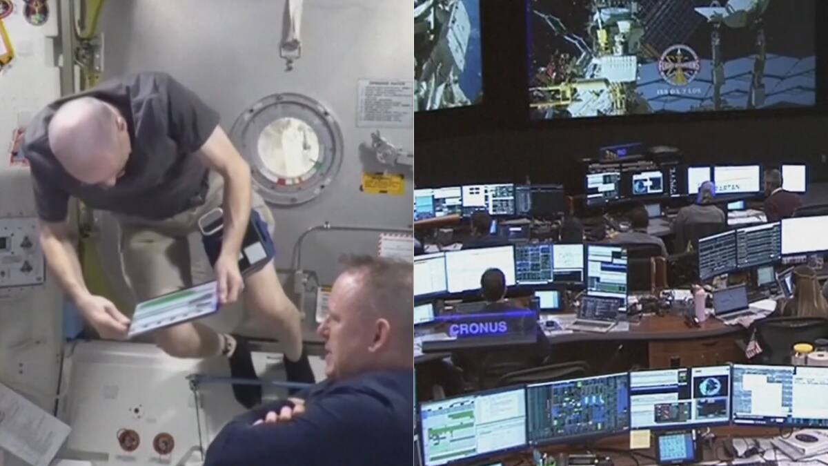 Tras siete meses en órbita: Astronautas de la Estación Espacial Internacional dan su primer paseo espacial