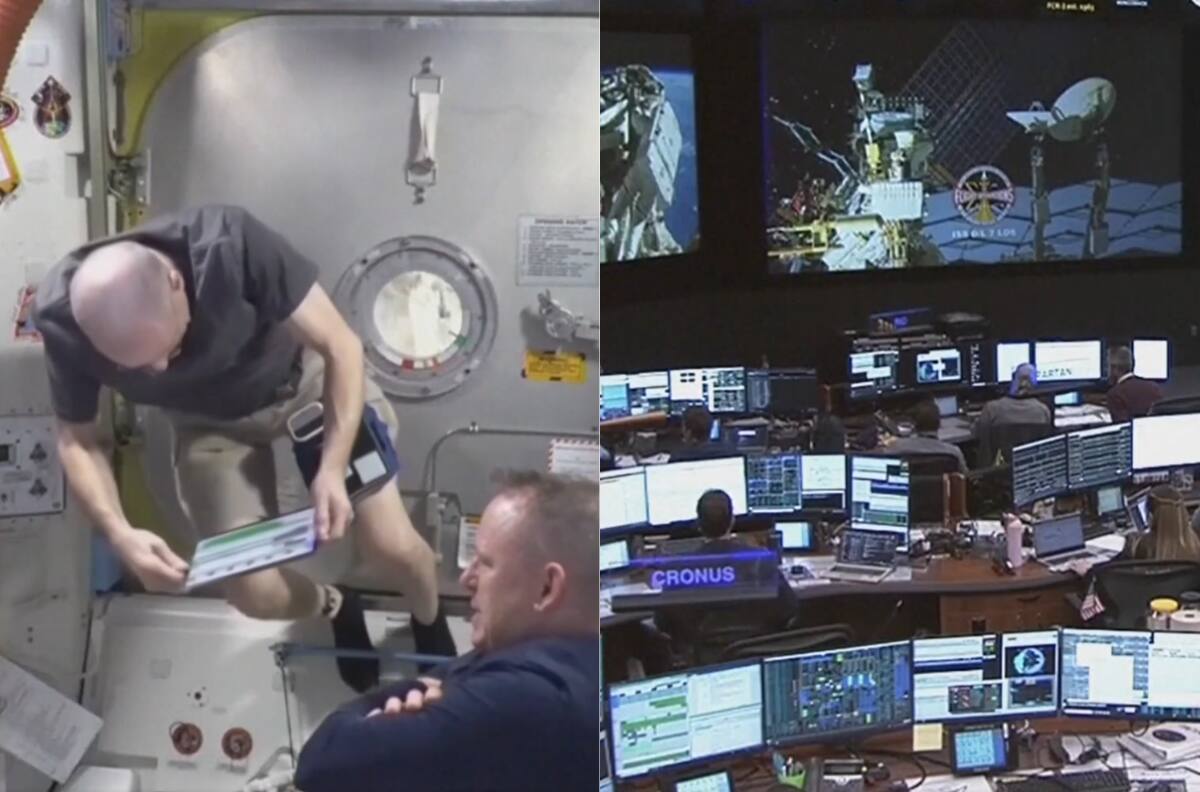 Tras siete meses en órbita: Astronautas de la Estación Espacial Internacional dan su primer paseo espacial