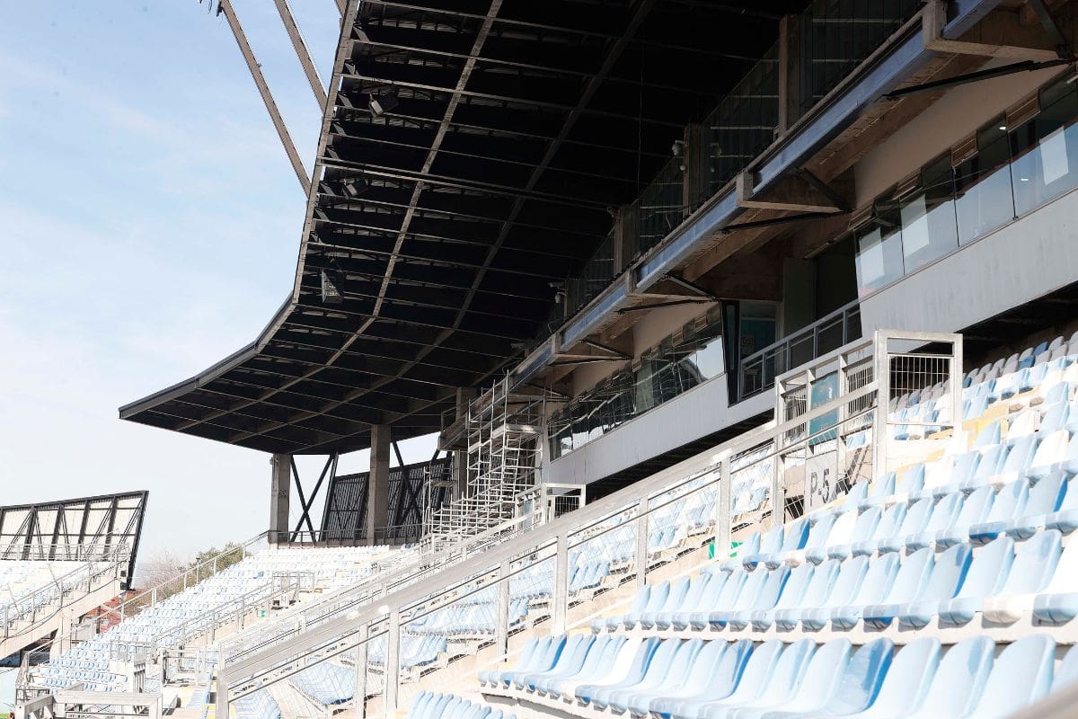 El Teniente en remodelación aún.