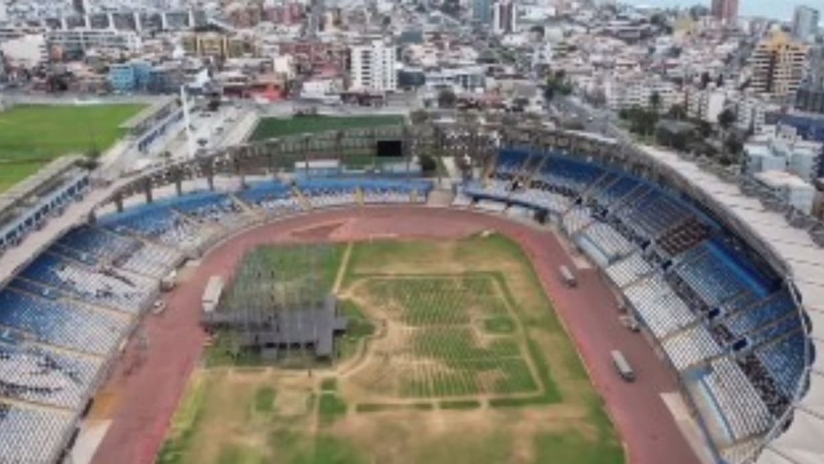 VIDEO | Destruida: así quedó la cancha del Calvo y Bascuñán tras el Festival de Antofagasta 2026