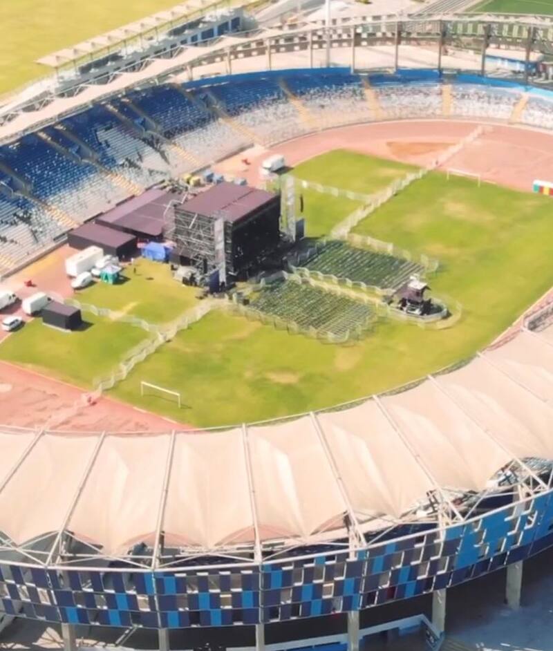 Este habría sido el estado del Estadio Calvo y Bascuñán