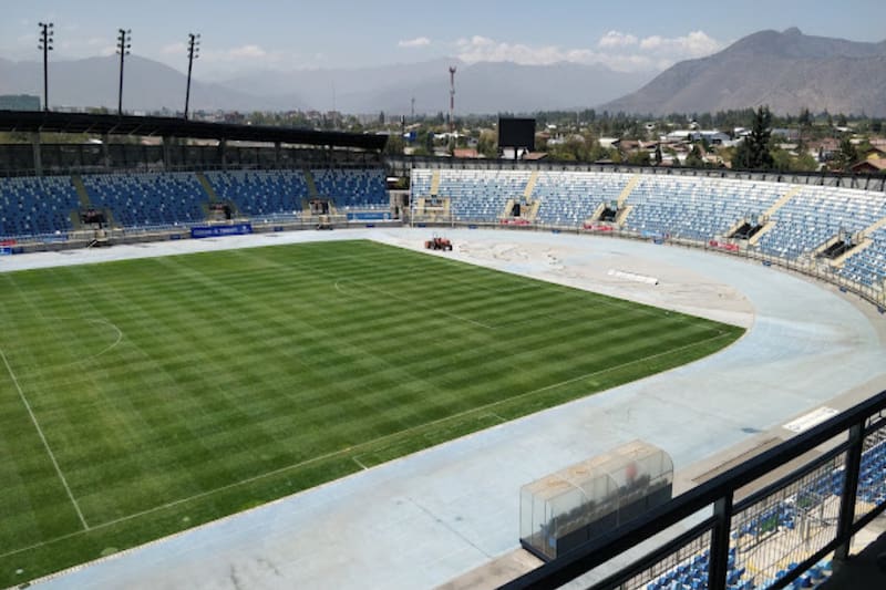El Estadio El Teniente es la primera opción en caso de que no se pueda utilizar el Monumental.