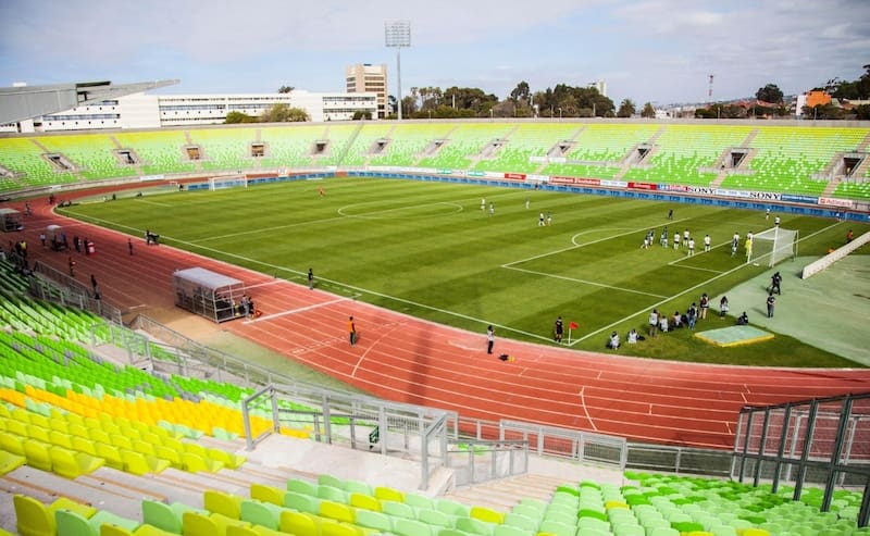El recinto de Valparaíso que albergará el partido de hoy entre Santiago Wanderers y Colo Colo.