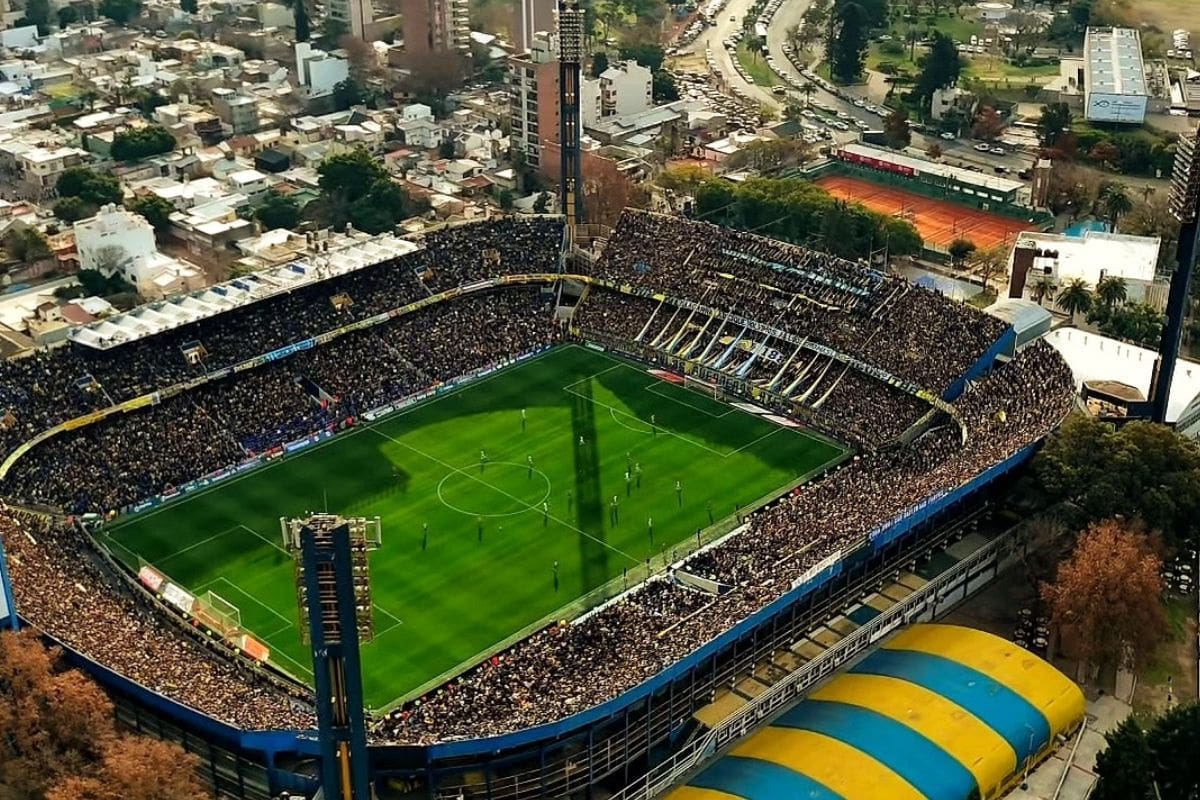 La casa de Rosario Central.