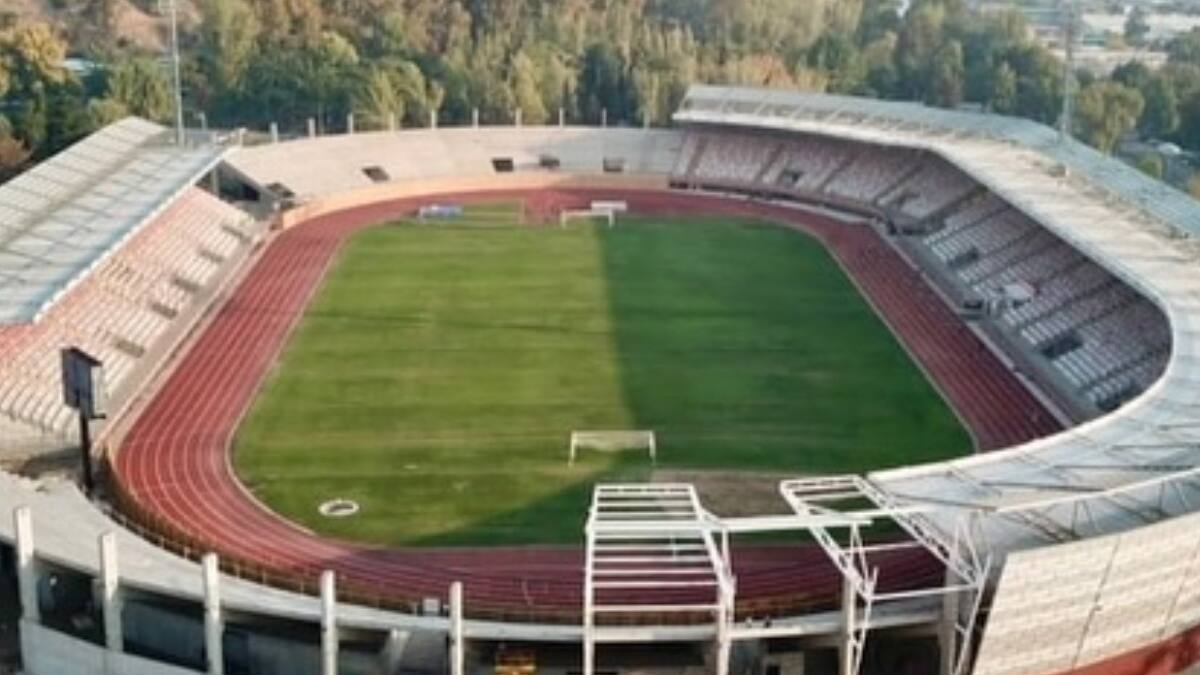 Así luce estadio del fútbol chileno que está en plena remodelación