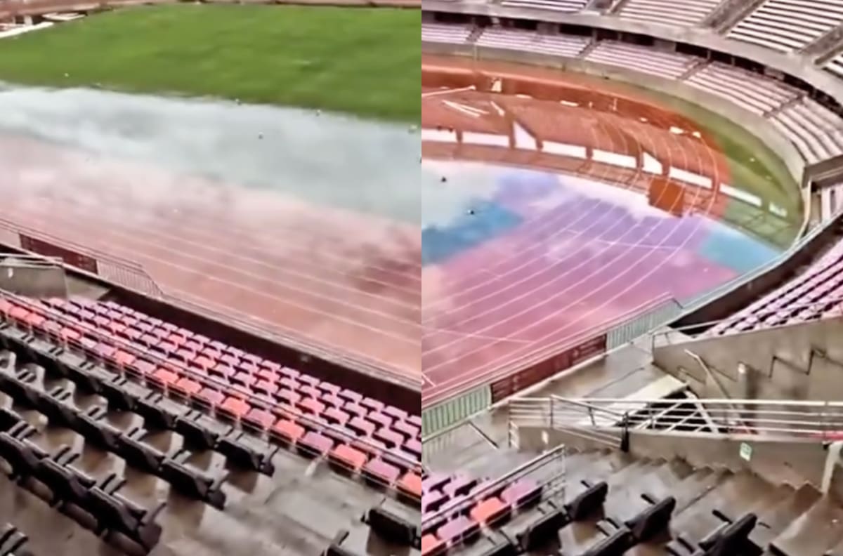 VIDEO | Inutilizable: así está el Estadio La Portada en medio de la emergencia por el temporal