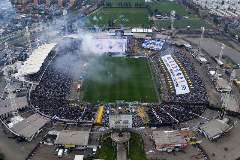 El recinto de Colo Colo sufrió un duro castigo tras el Superclásico