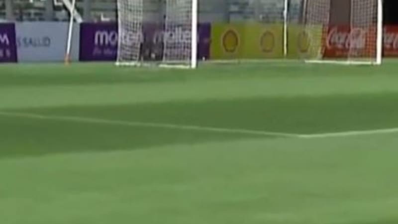 Así está la cancha del Estadio Monumental a horas del partido entre Colo Colo y San Felipe por Copa Chile