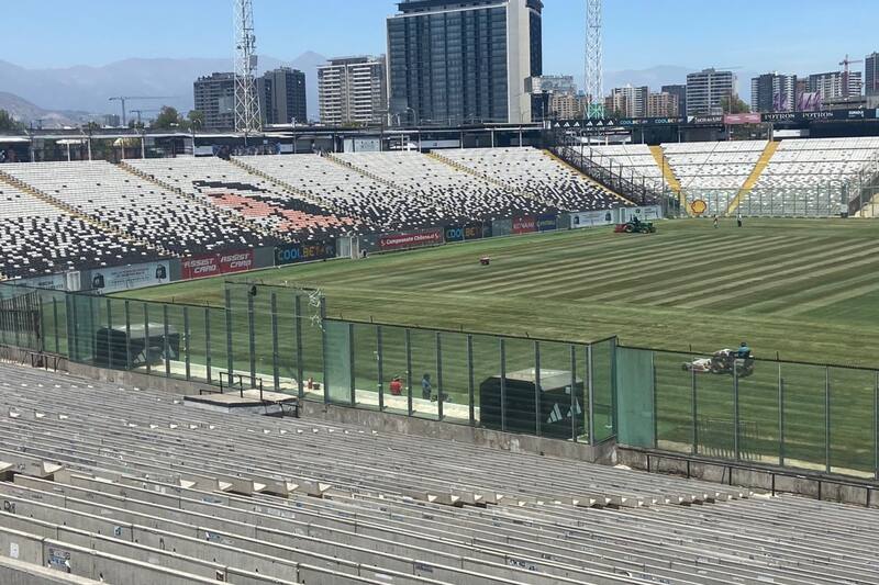 avanza en la remodelación del pasto. Foto: Jorge Romero