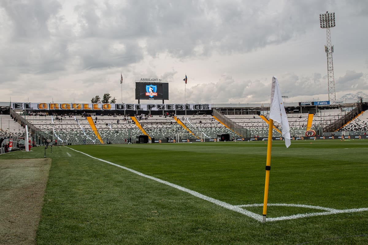 El estadio de Colo Colo. Foto: Felipe Escobedo.