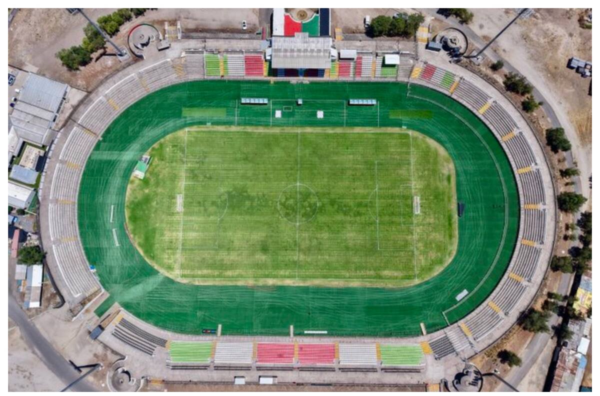 Palestino mostró la nueva cara del Estadio Municipal de La Cisterna