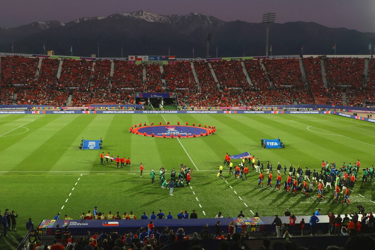 En el Mundial Sub 20. Foto: Aton.