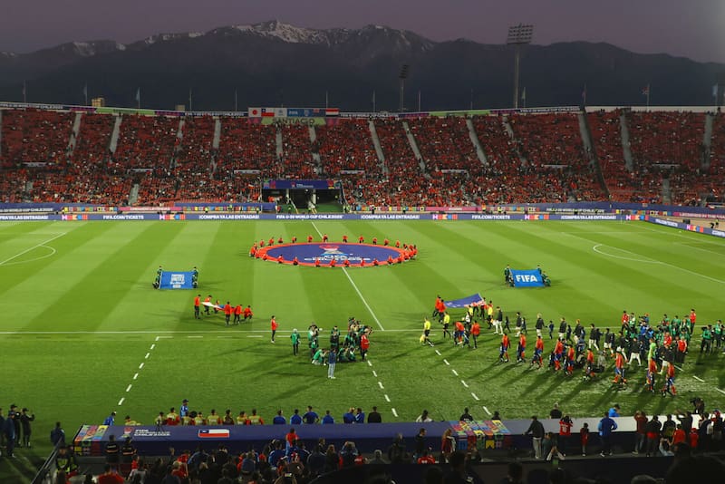 tuvo estadio lleno contra Nueva Zelanda, algo que se repetirá contra Japón y Egipto. Foto: Aton.