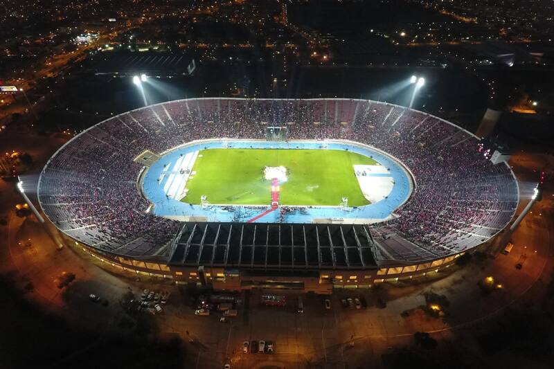 Estadio Nacional.