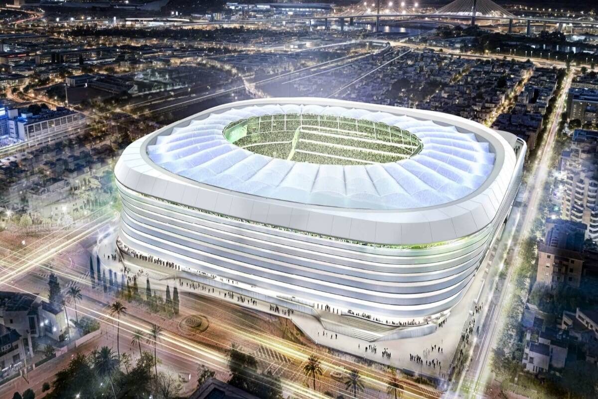 Así lucirá el Estadio Nuevo Benito Villamarín según las proyecciones del Real Betis.