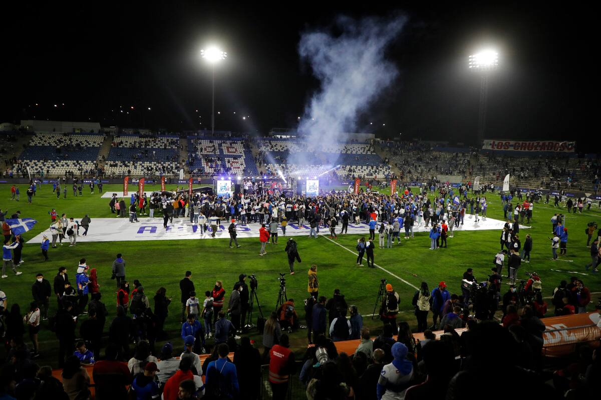 El estadio San Carlos de Apoquindo se encuentra en remodelación. Crédito: Agencia Aton.