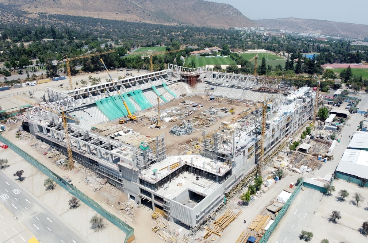 Al estilo europeo: así luce el camarín de la UC en el nuevo San Carlos de Apoquindo